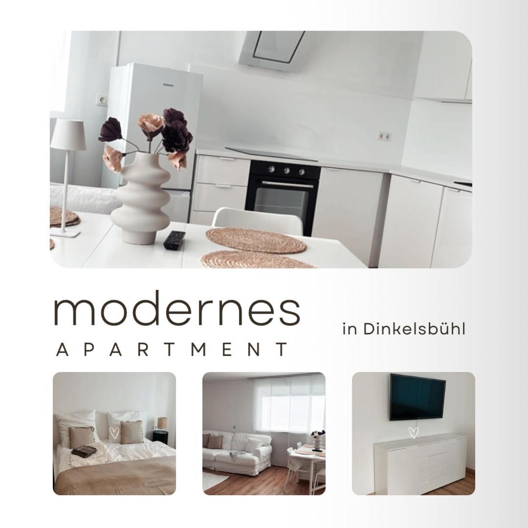 Moderne Ferienwohnung In Динкельсбюль Экстерьер фото